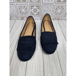 Kim Rogers Navy Tassled Ballet Flats- Estimated Retail- $75